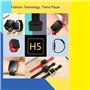 Pulseira inteligente Relógio GPS 4G Wifi Bluetooth Touch Screen Camera SF-H5 Stepfly - 7