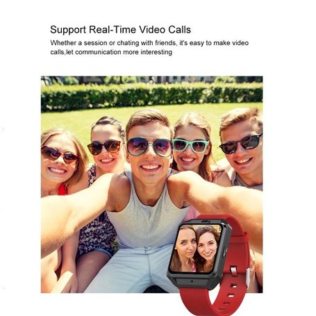 SF-H5 Montre Bracelet Intelligente GPS 4G Wifi Bluetooth Caméra Ecran Tactile Stepfly - 8