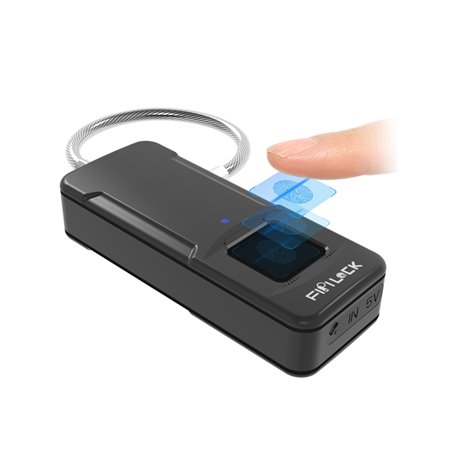 Smart Fingerprint Digital Padlock ZH-FL-P4 Pro Zhisheng Electronics - 1