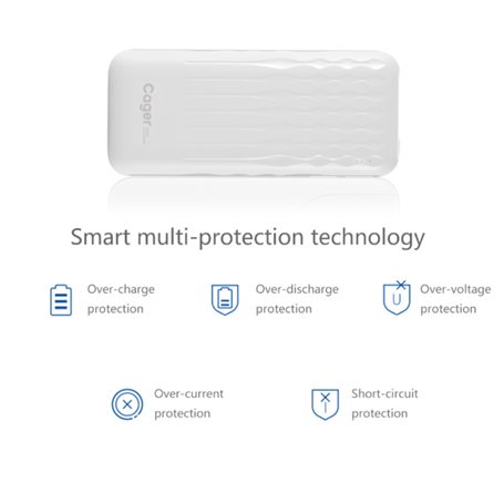 Smart and Fashion 12000 mAh Powerbank WL120 Cager - 4