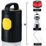 Solar & Dynamo Power Lantern & Emergency Charger Abest - 1