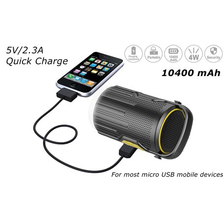 Lanterna de acampamento Bateria externa portátil 10400 mAh ... Abest - 4