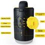 Lanterne de Camping Batterie Externe Portable 10400 mAh Haut-Parleur Bluetooth Abest - 5