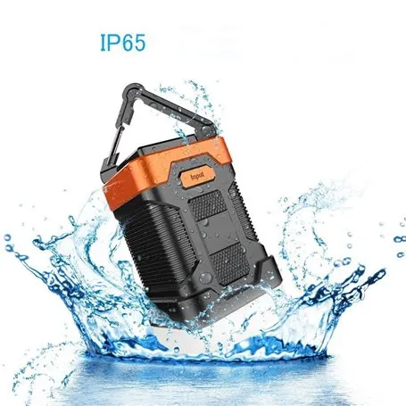 Lanterna de acampamento impermeável e bateria externa portátil 10000 mAh Abest - 1