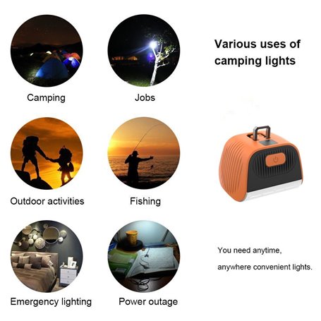 A-C7 Abest Lanternă de camping rezistentă la apă pentru iluminat exterior și Power Bank de 4000 mAh Abest - 5