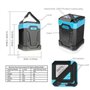 Waterdichte campinglantaarn en draagbare externe batterij 13000 mAh Abest - 4