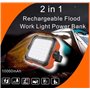Camping Lampe Werkstattlampe und tragbare externe Batterie 10.000 ... Abest - 3