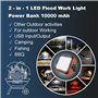 Campinglamp Workshoplamp en draagbare externe batterij 10000 mAh Abest - 8