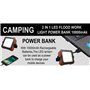 Campinglamp Workshoplamp en draagbare externe batterij 10000 mAh Abest - 12