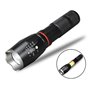 CREE T6 & COB LED Rechargeable Torch Flashlight Lamp Hailite - 1