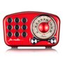 Mini Haut-Parleur Bluetooth Design Rétro et Radio-FM R919-B Fuyin - 1