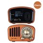 Mini Haut-Parleur Bluetooth Design Rétro et Radio-FM Fuyin - 6