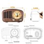 Mini Haut-Parleur Bluetooth Design Rétro et Radio-FM Fuyin - 10