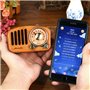 Mini Haut-Parleur Bluetooth Design Rétro et Radio-FM Fuyin - 14