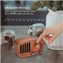 Mini Haut-Parleur Bluetooth Design Rétro et Radio-FM Fuyin - 15