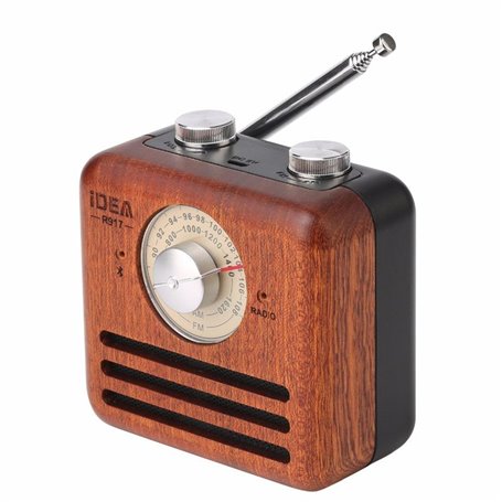 Altoparlante Bluetooth Mini design retrò e radio FM R917-A Fuyin - 5