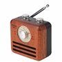 Alto-falante Bluetooth com design retro e rádio FM R917-A Fuyin - 5
