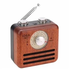 Mini Haut-Parleur Bluetooth Design Rétro et Radio-FM R917-A Fuyin - 4