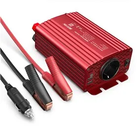 MRI5013-EU 250 Volts Mixed Protected Multi-Socket Inverter Block and 5 Volts USB on Cigarette Lighter 500 Watts Bestek - 1