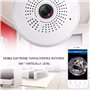 LED Lamp with HD Spy Camera with Panoramic Vision Full HD Resolution 1920x1080p GA-A9R GatoCam - 2