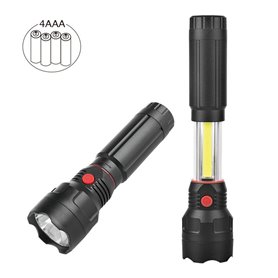 Lampe Torche de Poche à Double Eclairage LED & COB Hailite - 1