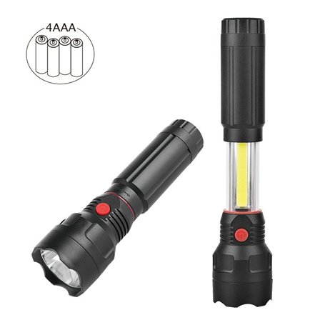 Lampe Torche de Poche à Double Eclairage LED & COB Hailite - 1