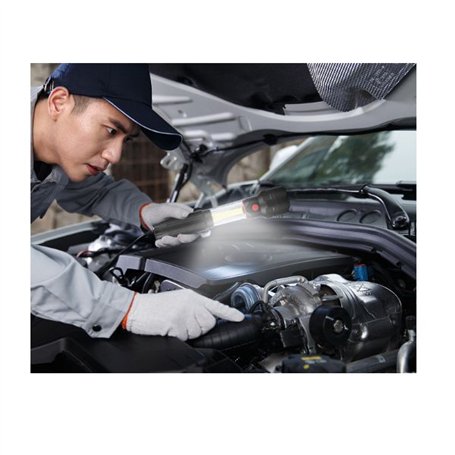 Lampe Torche de Poche à Double Eclairage LED & COB HLT-N87 Hailite - 3