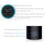 Mini alto-falante Bluetooth inteligente com Alexa Samesay - 5