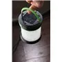 Linterna de camping solar con iluminación LED plegable y batería externa ... Jufeng - 7
