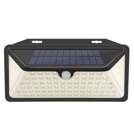 HF-050 Lanterna solar de parede com iluminação LED e detecção de mo...
