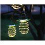 Lanterne Suspendue Solaire à Eclairage LED Design Ananas Jufeng - 2