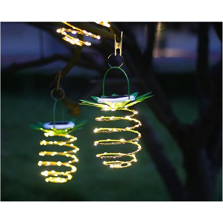 Solar Powered LED Pineapple Lamp Jufeng - 9