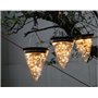 Lanterne Suspendue Solaire à Eclairage LED Design Conique Jufeng - 1