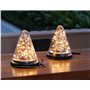 Lanterna solar suspensa LED com design cônico Jufeng - 11