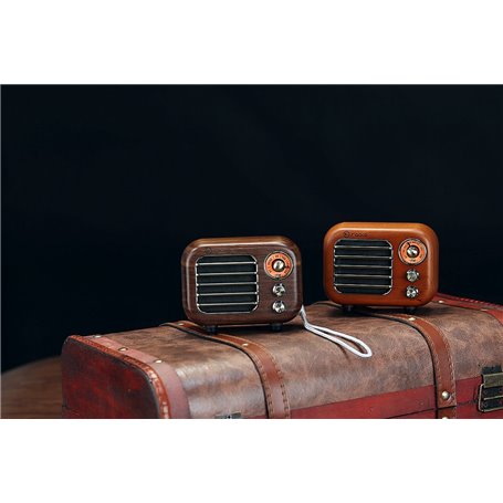 Mini Retro Design Bluetooth-Lautsprecherund FM-Radio R918-A/C Fuyin - 3
