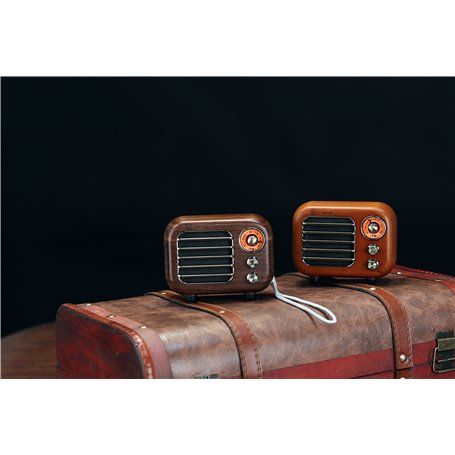 R918-A/C Retro Design Bluetooth Speaker with FM-Radio R918-A/C