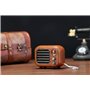 Retrodesign Bluetooth-högtalare med FM-radio R918-A/C Fuyin - 5
