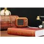 Alto-falante Bluetooth com design retro e rádio FM R918-A/C Fuyin - 7