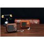 Retro Design Bluetooth Speaker with FM-Radio Fuyin - 11