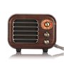 Mini Haut-Parleur Bluetooth Design Rétro et Radio-FM Fuyin - 2