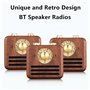 Alto-falante Bluetooth com design retro e rádio FM R917-A Fuyin - 13