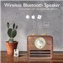 Alto-falante Bluetooth com design retro e rádio FM R917-A Fuyin - 14