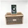 Mini Bluetooth Hoparlör Retro Tasarım ve FM Radyo W06 Favorever - 8