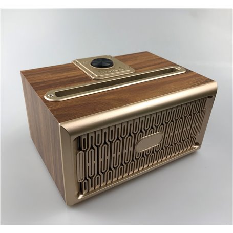 Mini głośnik Bluetooth w stylu retro i radio FM W06 Favorever - 5