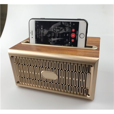 Mini głośnik Bluetooth w stylu retro i radio FM W06 Favorever - 6