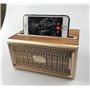 Mini Haut-Parleur Bluetooth Design Rétro et Radio-FM Favorever - 6