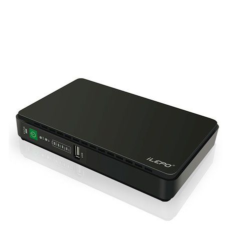 Batterie Externe Portable 8800 mAh et Mini POE 430P UPS Système d'Alimentation Sans Coupure Intelligent W023 Ilepo - 1