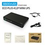 8800 mAh Powerbank y Smart Mini POE 430 UPS Sistema de alimentación ininterrumpida W023 Ilepo - 8