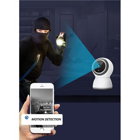 Caméra HD-IP Wifi Infrarouge Pan/Tilt Suivi Auto 2.0 M Full HD AP-308ZY-2MP-GA Sunivision - 6