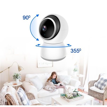 Caméra HD-IP Wifi Infrarouge Pan/Tilt Suivi Auto 2.0 M Full HD AP-308ZY-2MP-GA Sunivision - 9